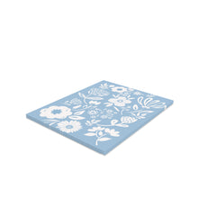 Load image into Gallery viewer, Blue and White Floral Card