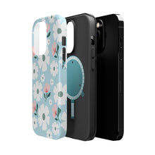 Load image into Gallery viewer, Magnetic Tough Cases - Blue Floral