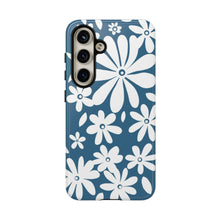 Load image into Gallery viewer, Blue Floral Phone Case