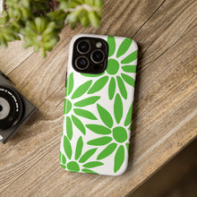 Load image into Gallery viewer, Green Floral Phone Case