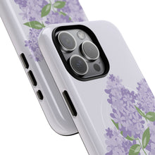 Load image into Gallery viewer, Copy of Floral Tough Magnetic Phone Case - Elegant Lilac Design