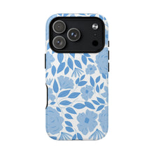 Load image into Gallery viewer, Copy of Magnetic Phone Case with Blue Floral Design, now available for I-phone 17.