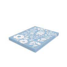 Load image into Gallery viewer, Blue and White Floral Card