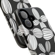 Load image into Gallery viewer, Black Floral Phone Case