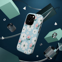 Load image into Gallery viewer, Magnetic Tough Cases - Blue Floral