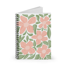 Load image into Gallery viewer, Floral Lined Notebook
