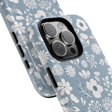 Load image into Gallery viewer, Blue Floral Phone Case