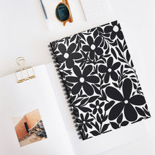Load image into Gallery viewer, Floral Spiral Notebook