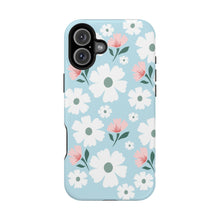 Load image into Gallery viewer, Magnetic Tough Cases - Blue Floral