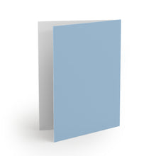 Load image into Gallery viewer, Blue and White Floral Card