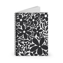 Load image into Gallery viewer, Floral Spiral Notebook
