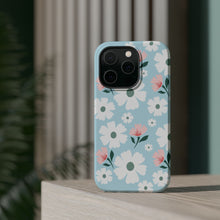 Load image into Gallery viewer, Magnetic Tough Cases - Blue Floral