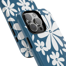 Load image into Gallery viewer, Blue Floral Phone Case