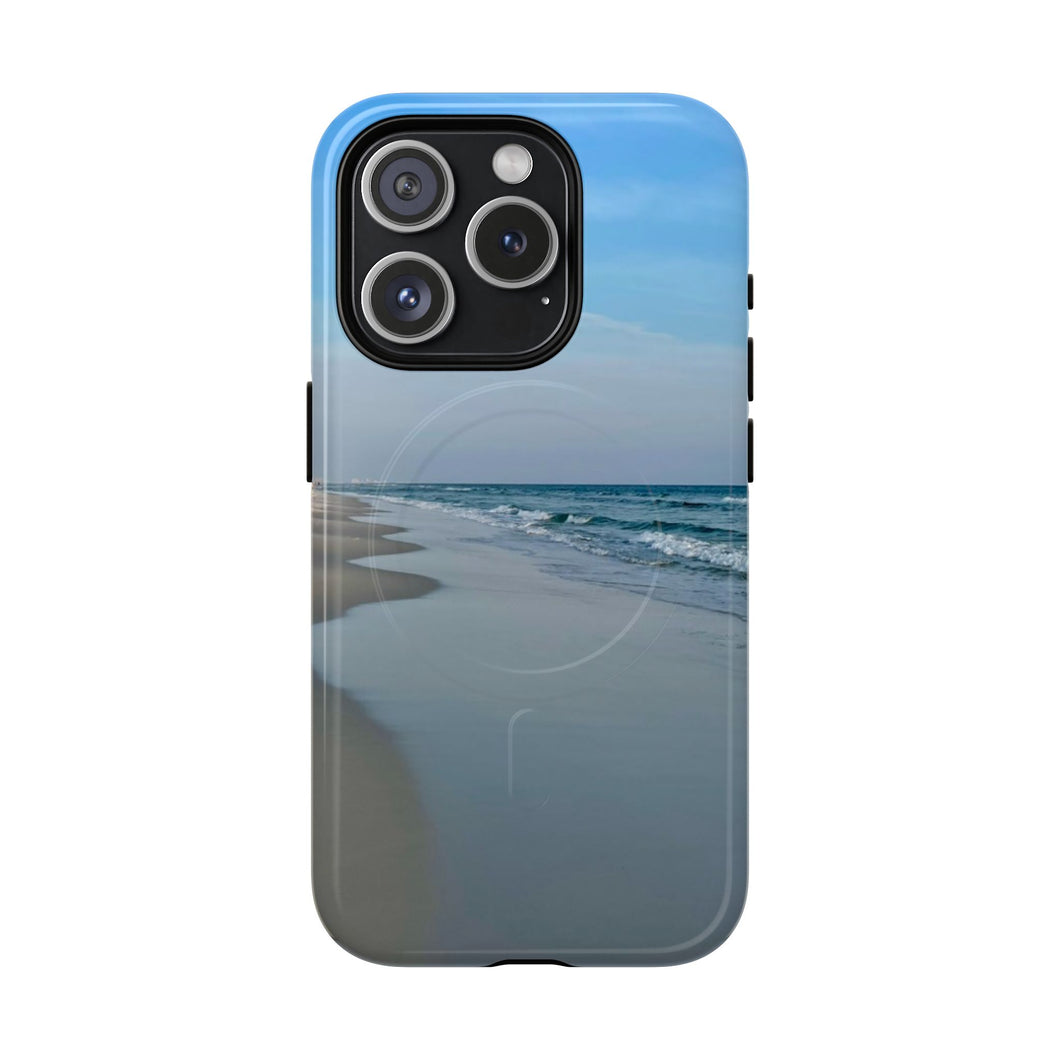 Beach Coastal Tough Magnetic Cases for Mag Safe Phones