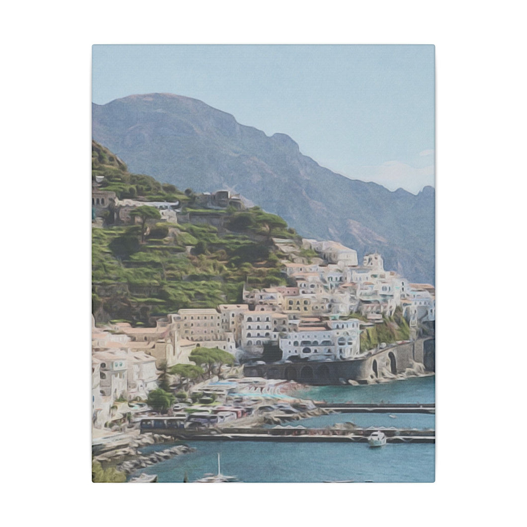 Canvas Art - Amalfi Coast, Italy