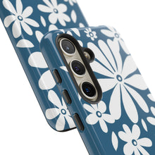 Load image into Gallery viewer, Blue Floral Phone Case
