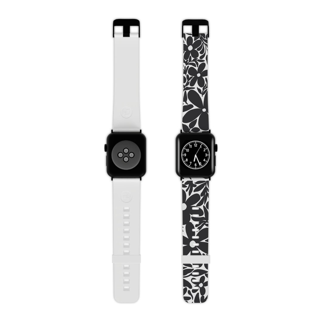 Watch Band Floral Print