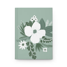 Load image into Gallery viewer, Green and White Floral Journal
