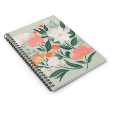 Load image into Gallery viewer, Spiral Notebook - Floral Design
