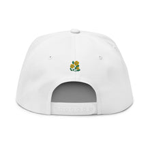Load image into Gallery viewer, Embroidered Yellow Wildflower Flat Bill Cap
