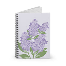 Load image into Gallery viewer, Floral Spiral Notebook - Ruled Line for Inspiration and Daily Planning
