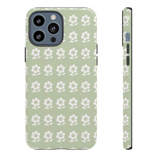 Load image into Gallery viewer, Green Floral Phone Case
