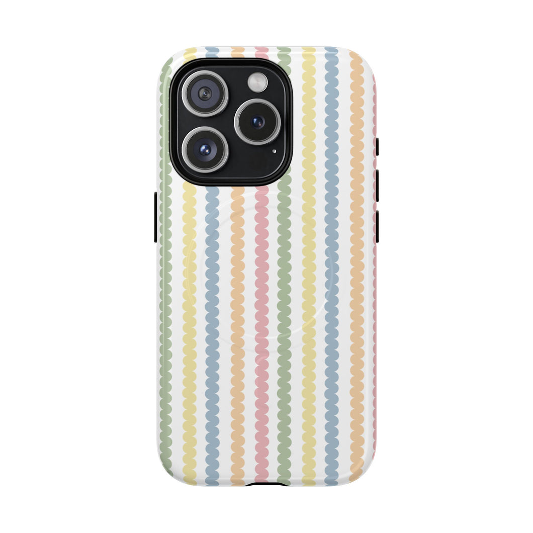 Copy of Colorful Striped Tough Magnetic Phone Case