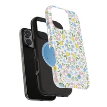 Load image into Gallery viewer, Magnetic Tough Phone Case Floral Design
