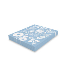 Load image into Gallery viewer, Blue and White Floral Card
