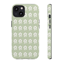 Load image into Gallery viewer, Green Floral Phone Case
