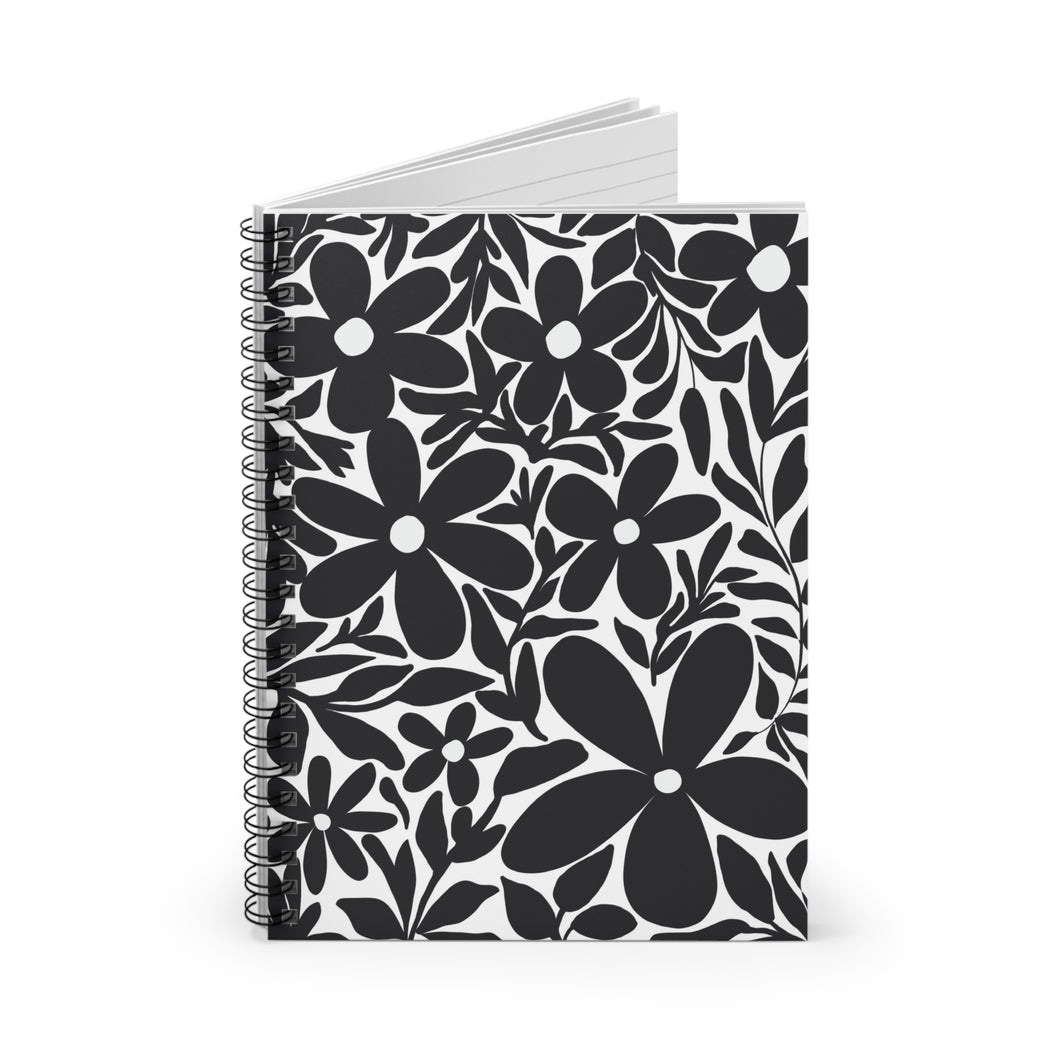 Floral Spiral Notebook