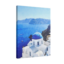 Load image into Gallery viewer, Canvas Print of Greece
