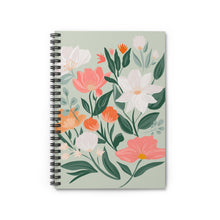 Load image into Gallery viewer, Spiral Notebook - Floral Design
