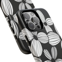 Load image into Gallery viewer, Black Floral Phone Case
